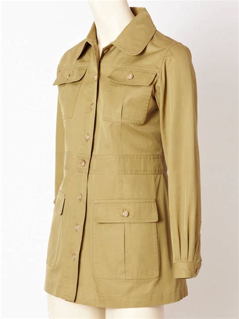 ysl safari jacket back